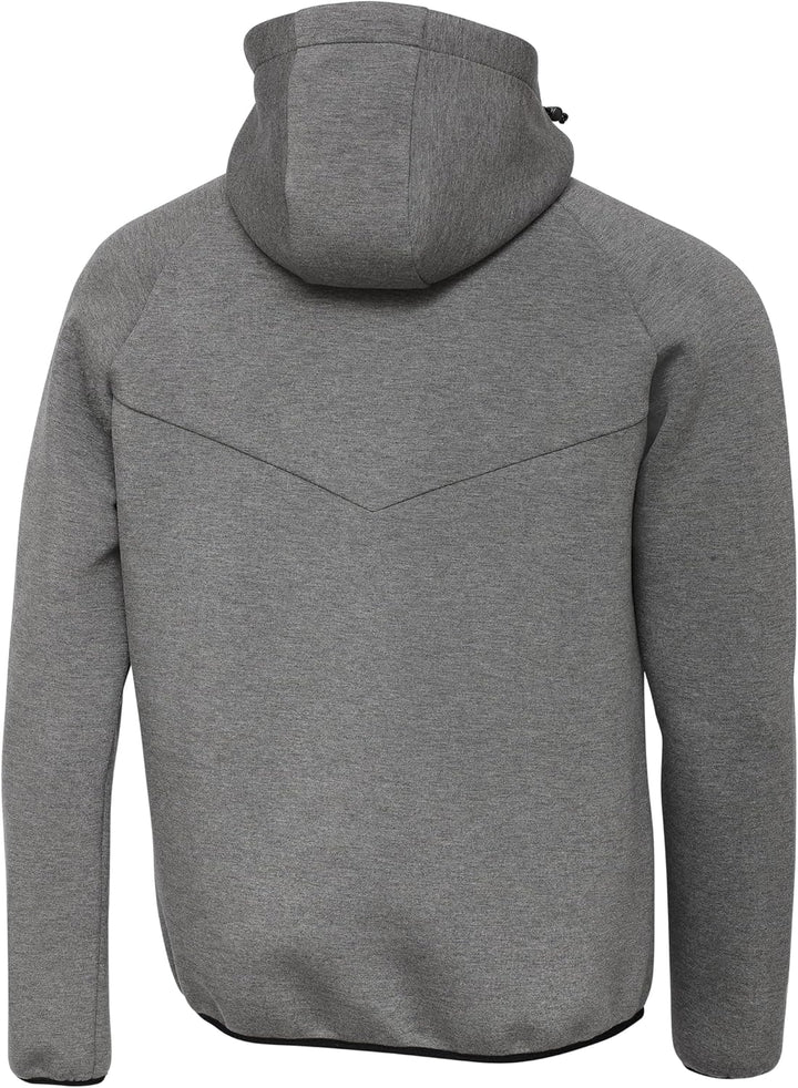Savage Gear Unisex Tec-Foam Zip Hoodie Hooded Sweatshirt (1er Pack) L Dunkelgrau Melange, L Dunkelgr