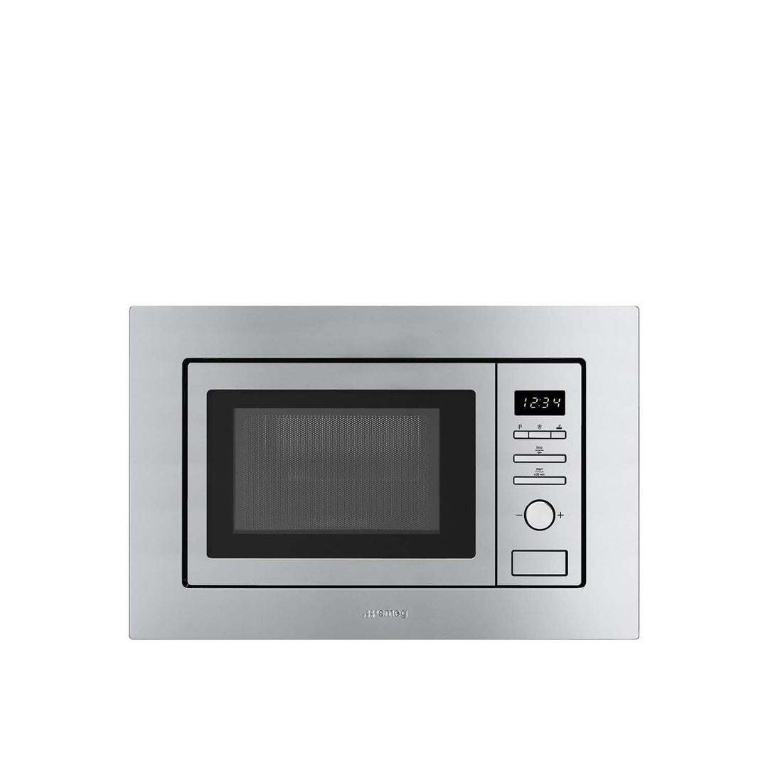 Smeg fmi017 x integriertem – Mikrowelle (integriert, Mikrowelle Grill, 20 L, 800 W, Knöpfe, drehbar,