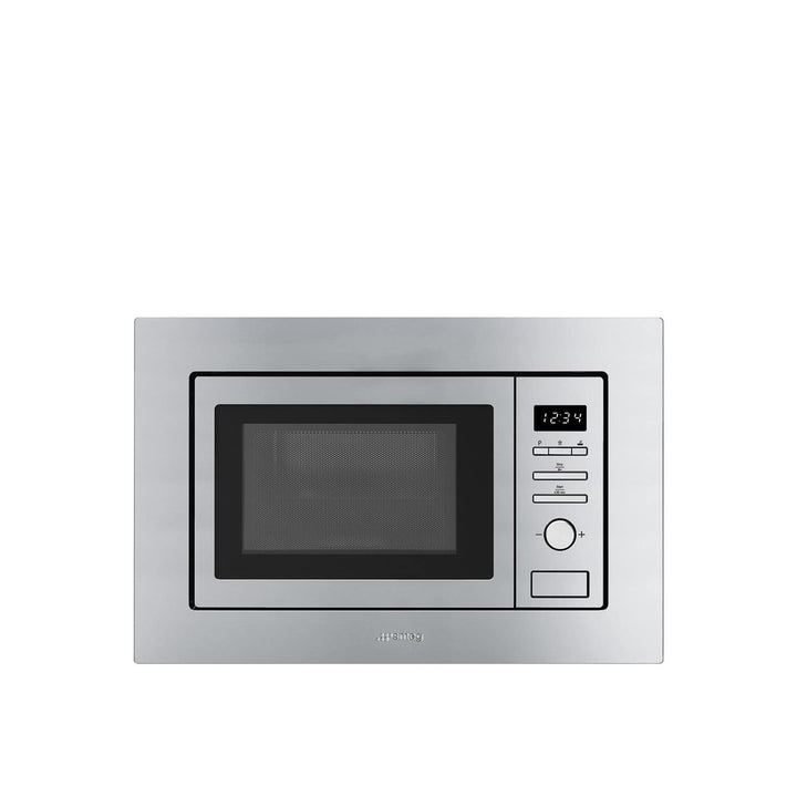 Smeg fmi017 x integriertem – Mikrowelle (integriert, Mikrowelle Grill, 20 L, 800 W, Knöpfe, drehbar,