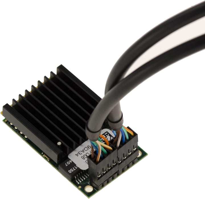 KALEA-INFORMATIQUE Mini PCIe MiniPCIe-Karte 2 LAN-Ports GIGABIT Ethernet RJ45 an Kabeln. Mit Intel I