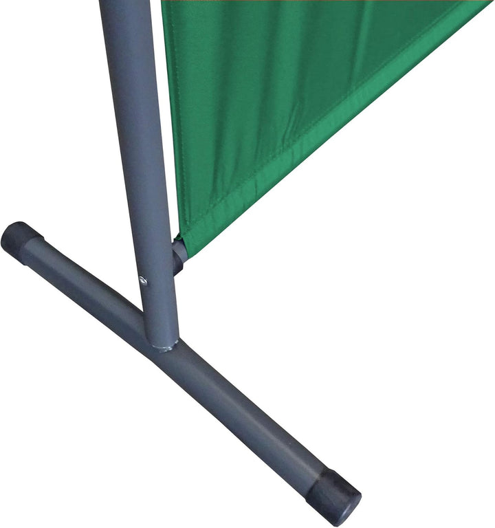 QUICK STAR Paravent 180 x 78 cm Stoff Raumteiler Klein Garten Stellwand Trennwand Balkon Sichtschutz