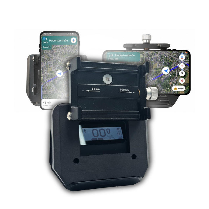 Generisch Universal 2.0 Halterung für Bosch SmartphoneHub/COBI.Bike E-Bike – Handyhalter Adapter mit