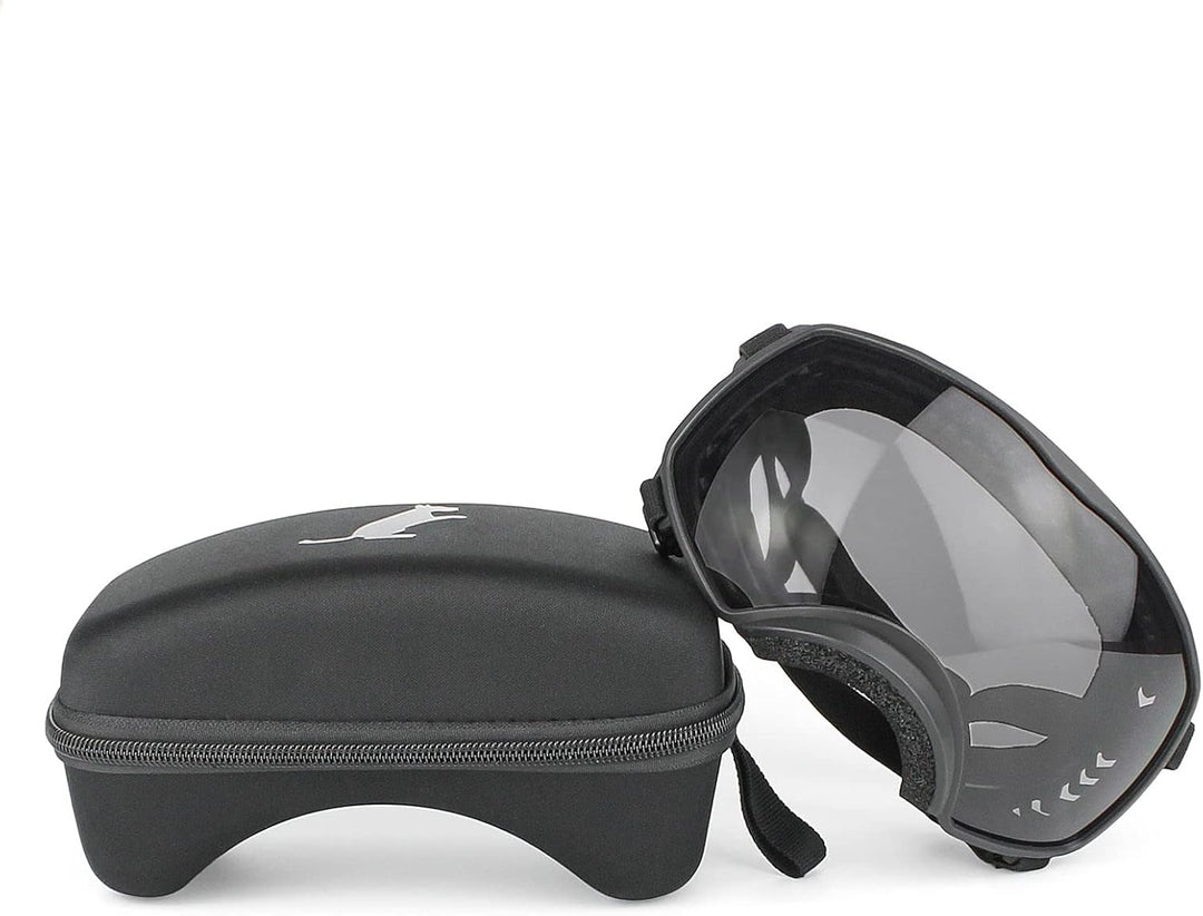 NAMSAN Hundebrille mit Weit Sichtfeld, UV-Schutz Sonnenbrille für Gross Hunde, Augen Schützen Hunde