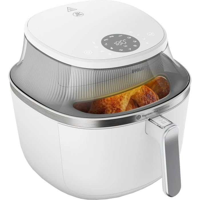 Philips Air Fryer Series 3000 NA331/10, 6.2 l, RapidAir Plus Technology, 1700 W, White