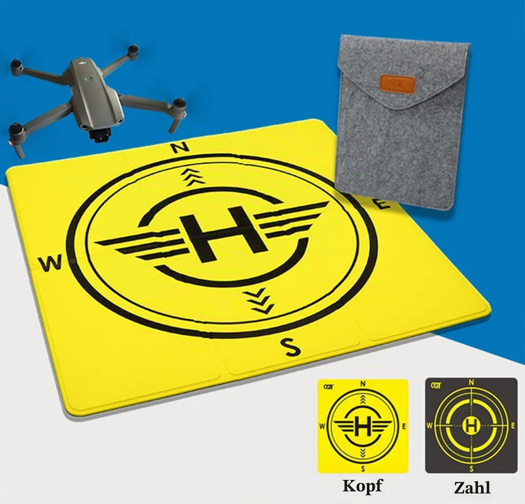 Drohnen Landeplatz,43cm Universal schnell faltbar für DJI Mavic Mini 2 / Mavic Air 2 /DJI Air 2S/Hol