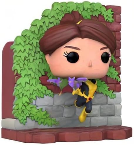Funko Marvel POP! Deluxe Vinyl Figur X-Men: Kitty Pryde mit Lockheed 9 cm