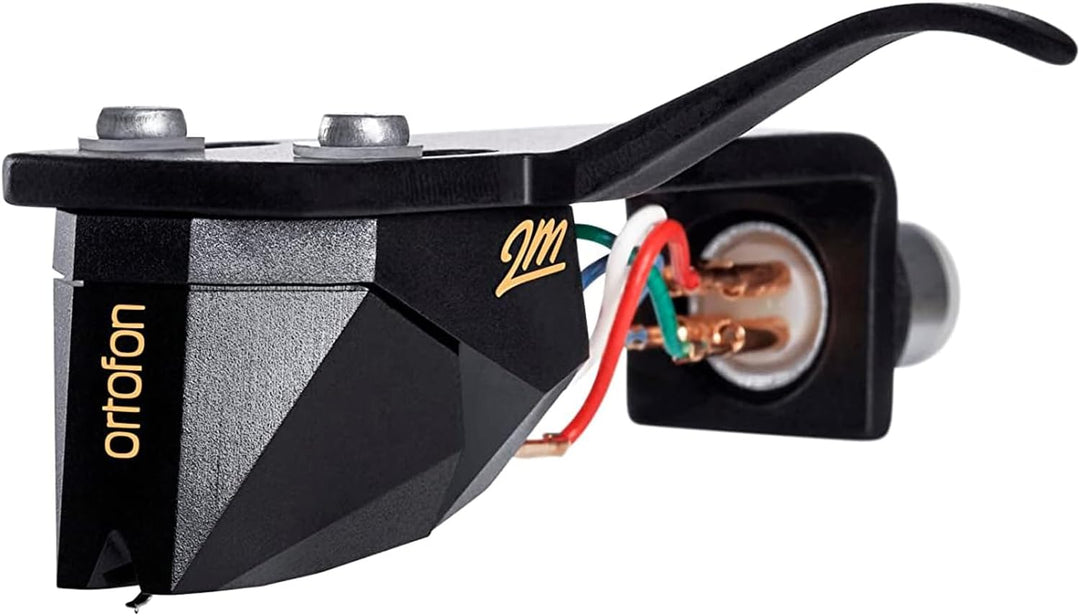 Ortofon 2M Black Premounted - 2M Black Tonabnehmer montiert am SH-4 Black Headshell | einfache Monta