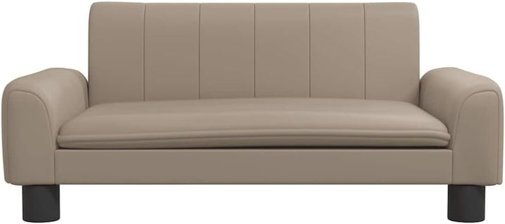 vidaXL Kindersofa Cappuccino 70x45x30 cm Kunstleder 70 x 45 x 30 cm Cappuccino, 70 x 45 x 30 cm Capp