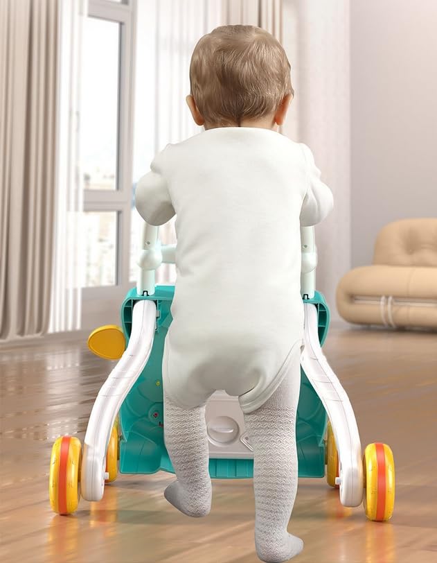 Skalierbarer Lauflernwagen für Kleinkinder, Geschenk für Jungen und Mädchen, Aktivitäts- und Entwick