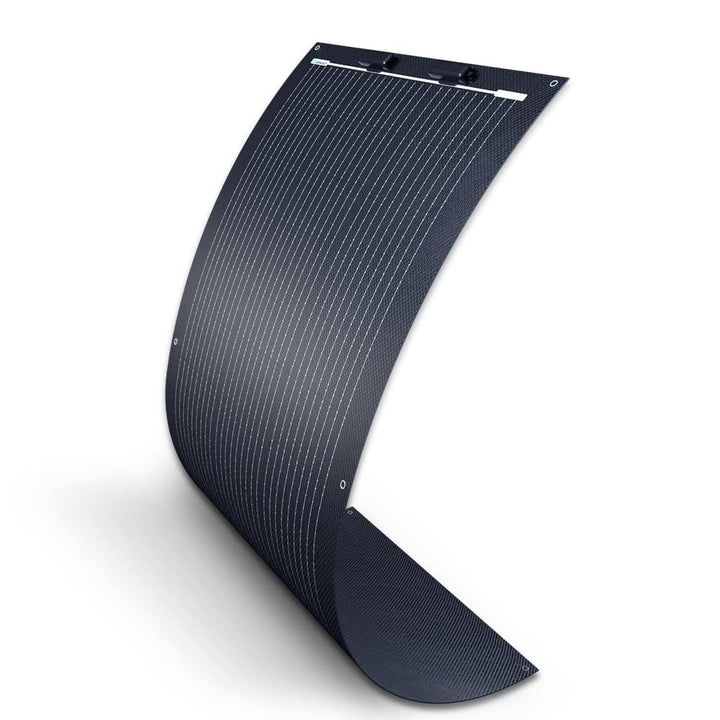 Renogy 100W 12V Flexibles Monokristallines Solarpanel Solarmodul Solarzelle Photovoltaik Schwarz für