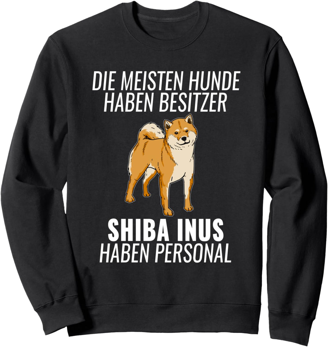 Lustiges Shiba Inu Personal Hundehalter Geschenk Hund Sweatshirt