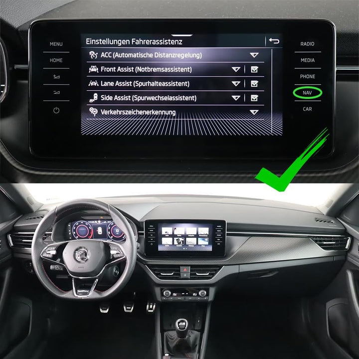 Rückfahrkamera für Skoda Kodiaq 2017-2023,VW T Cross T-Cross 2018-2023,Audi A5 2017-2025 CANbus-Rück