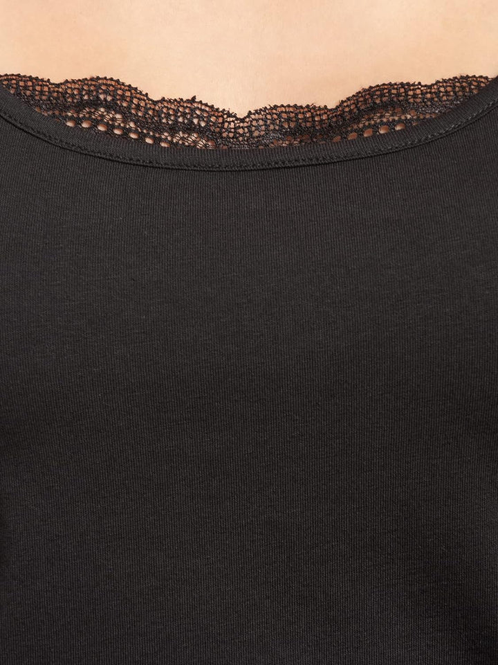 Pussy Deluxe Dotties Damen Pyjama schwarz Allover XS, XS