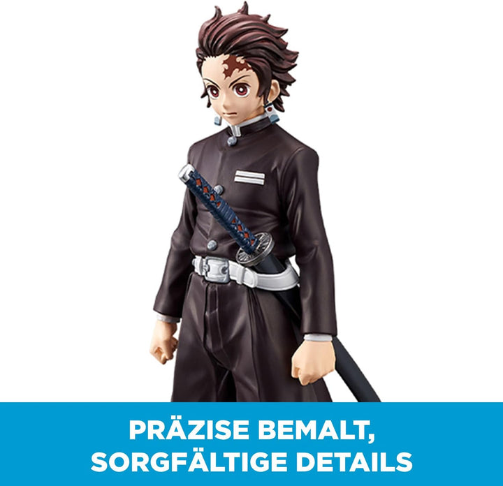 Banpresto KIMETSU NO Yaiba Figure Figurine 16cm KIZUNA Riku NO KATA Tanjiro, BP19965