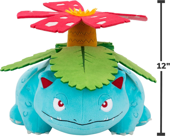 Pokémon PokémonPKW4498-30 cm Plüsch, Bisaflor, offizielles Plüsch