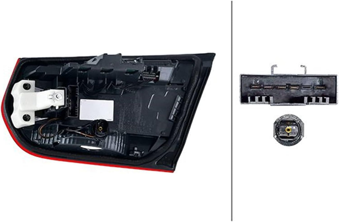 HELLA 2SK 012 148-411 Heckleuchte - Hybrid - äusserer Teil - links - für u.a. BMW F30 LCI - Sport Li