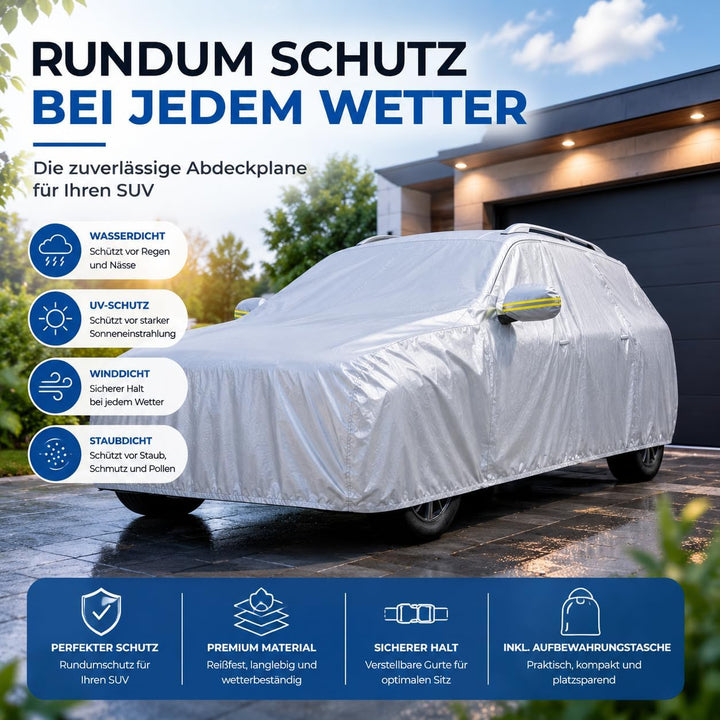 Autoplane SUV Abdeckplane - Auto Abdeckung & universale Autoschutzhülle - Autogarage - Car Cover - w