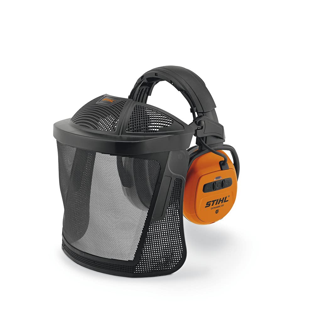 STIHL 0000 884 0537 Dynamic Bluetooth Gehörschutz mit Visier DYNAMIC BT-N, DYNAMIC BT-N