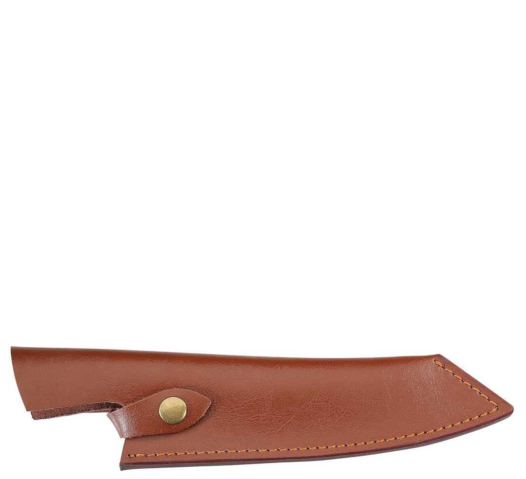 Zassenhaus Kochmesser HUNTER 19 cm, handgefertigter Klingenstahl mit Loch, Griff aus Pakkaholz, mit