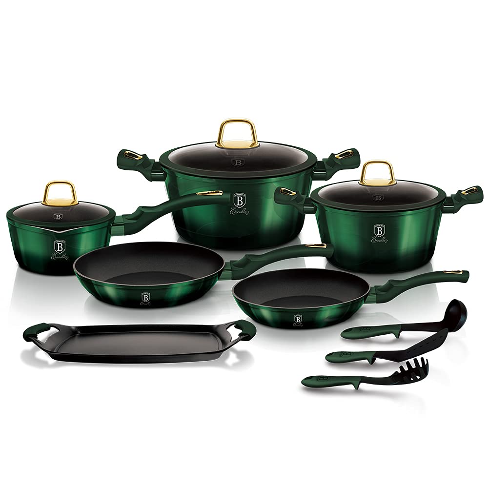 Emerald Collection BH/6066 Kochgeschirr, 12+2-teilig