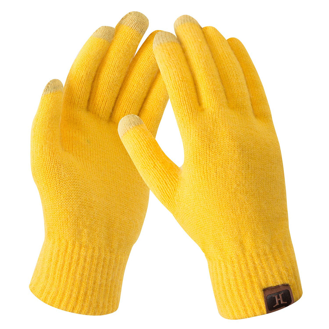 Bequemer Laden Damen Winter Warm Touchscreen Handschuhe Thermo Winterhandschuhe Kaschmir Strickhands