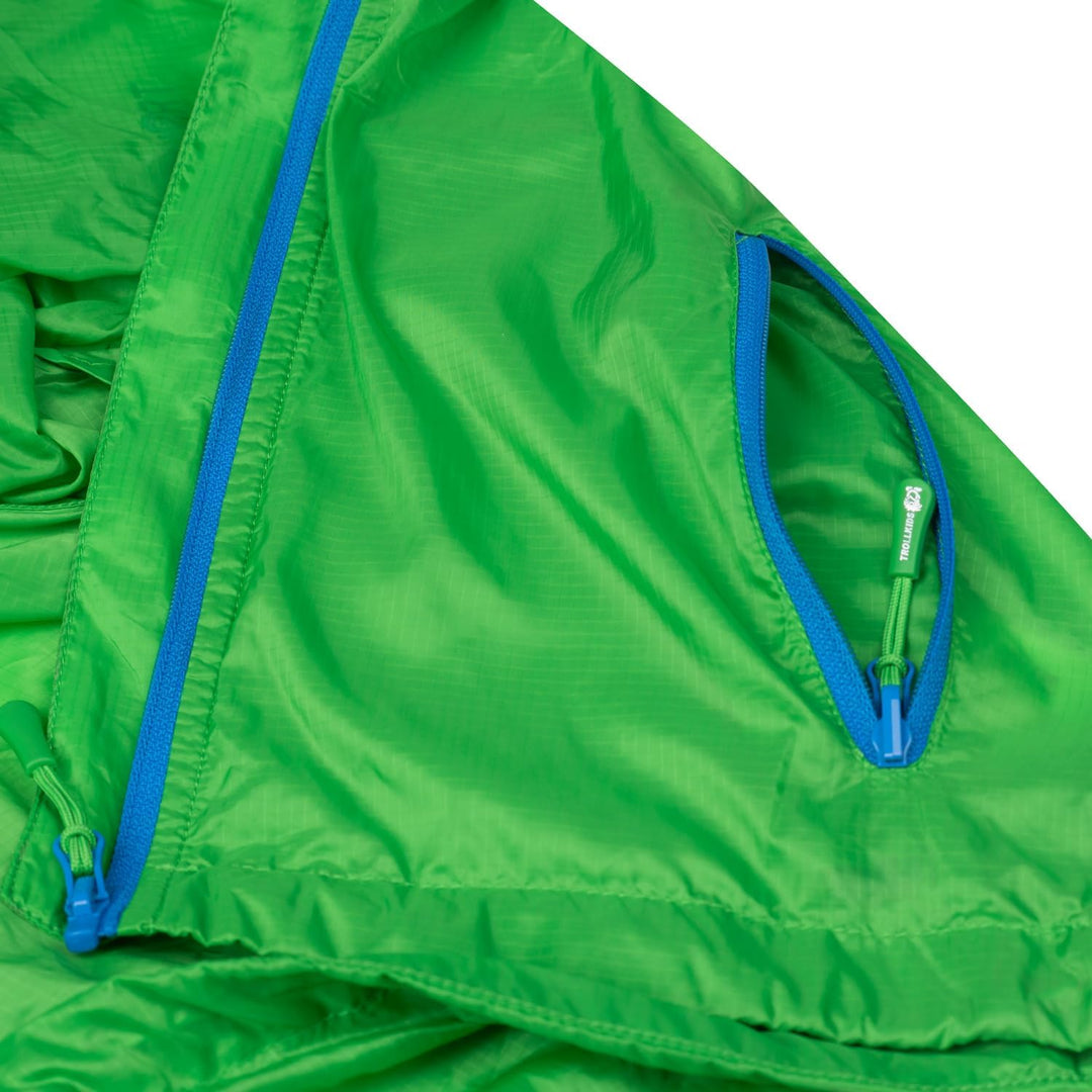 Trollkids Fjell Windjacke für Kinder 98 Hellgrün / Blau, 98 Hellgrün / Blau