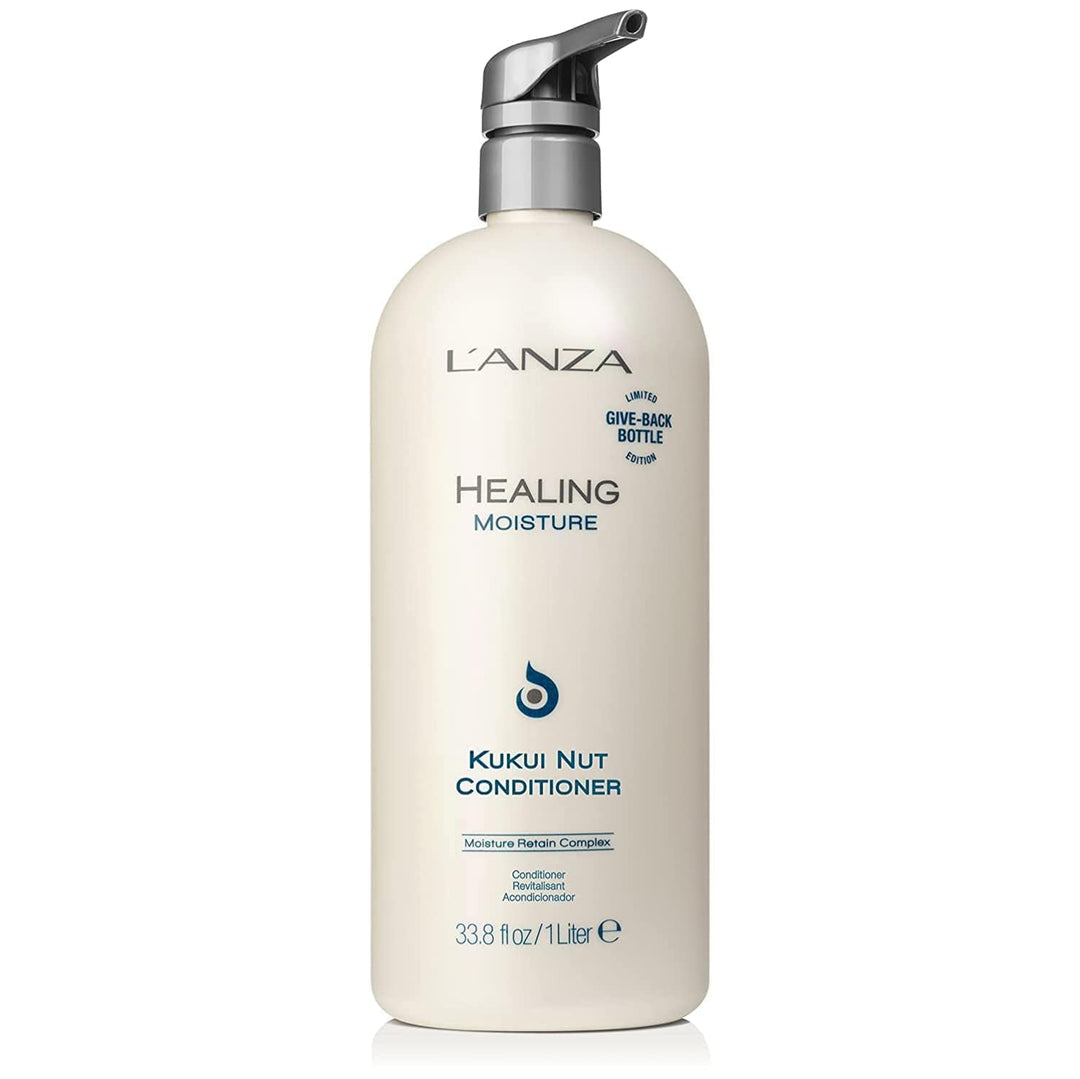 L'ANZA Conditioner mit pflegender Kukuinuss, Pflegespülung für perfektes, seidiges Haar, geeignet fü