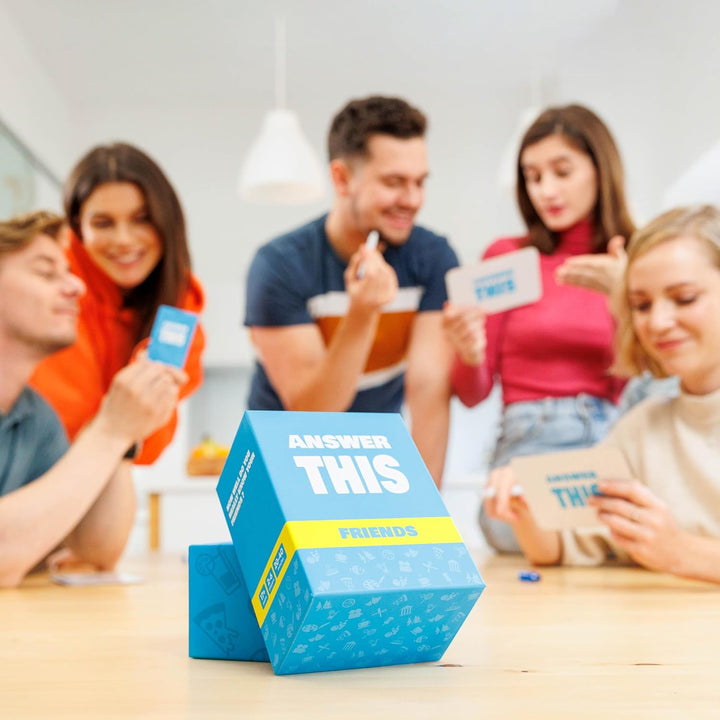 Answer This - English - How Well Do You Know Your Friends? - Fun Party Card Game for Teens & Adults