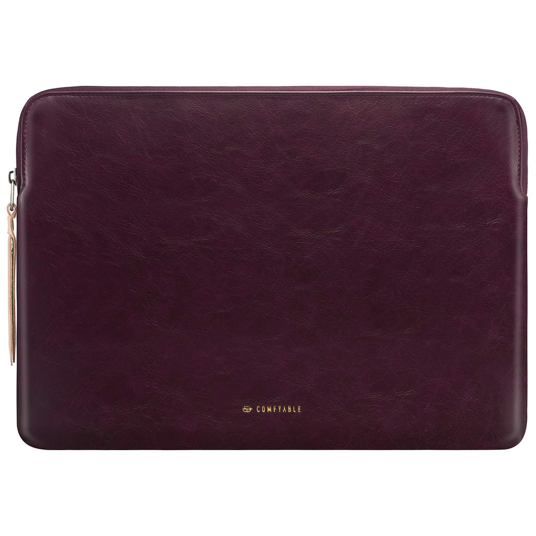 Comfyable Laptophülle aus Leder, kompatibel mit 16 Zoll MacBook Pro M3 M2 M1 und 15 Zoll MacBook Air