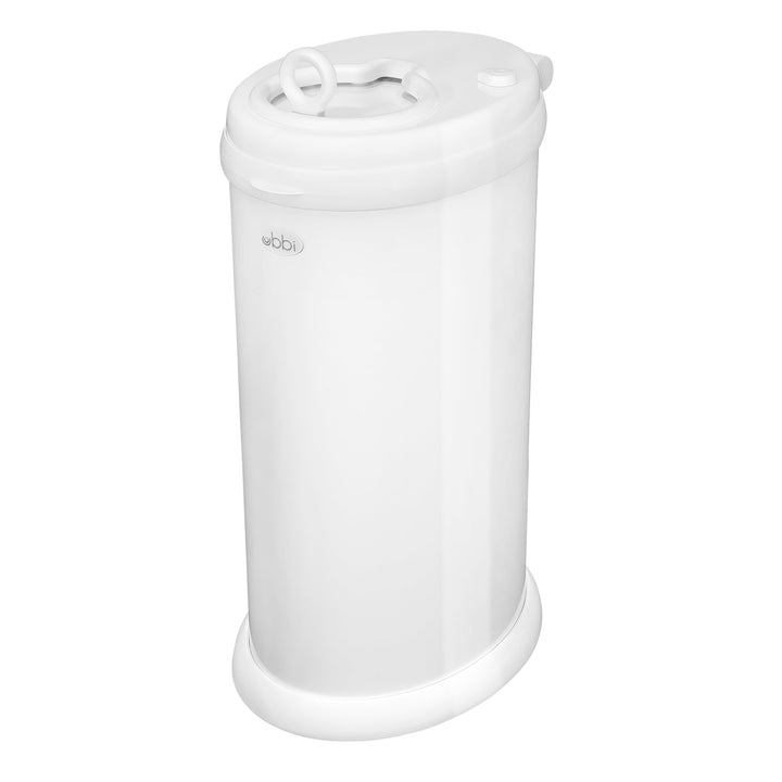 Ubbi Edelstahl Windeleimer, Weiss White, White