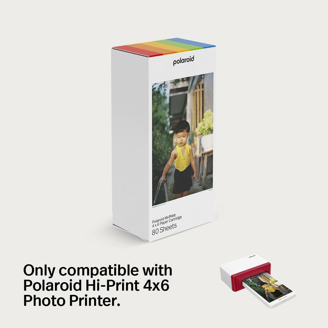 Polaroid - Hi Print 4x6 - Papierkartusche - 80 Blatt