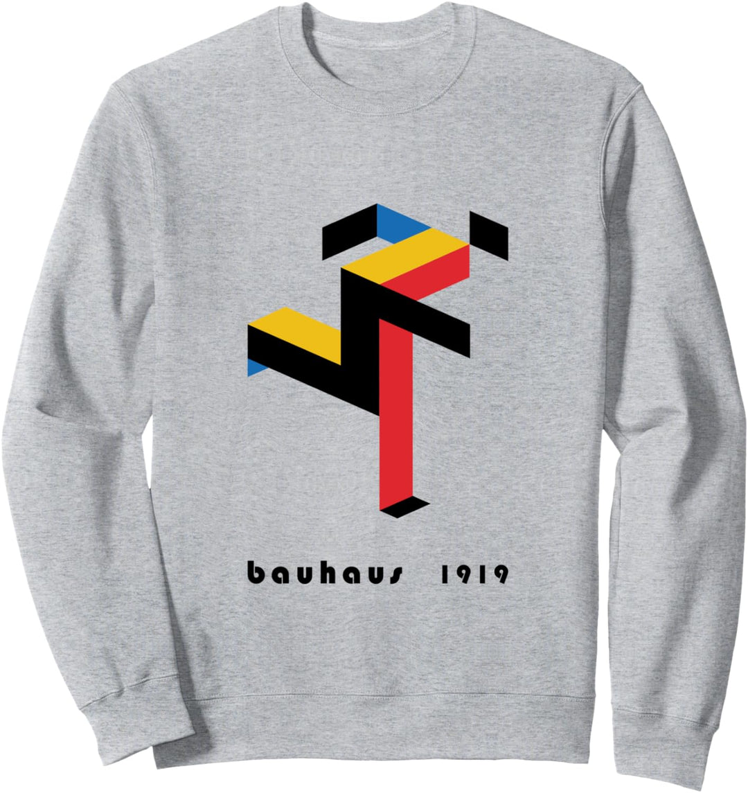 Bauhaus Poster 1919 - 100 Jahre Bauhaus Design Schule Sweatshirt