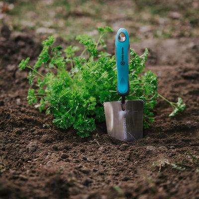 Holtaz Garten Gartengeräte 3er Set - Garten-Werkzeug Set mit Handschippe Blumenrechen Pflanzkelle mi