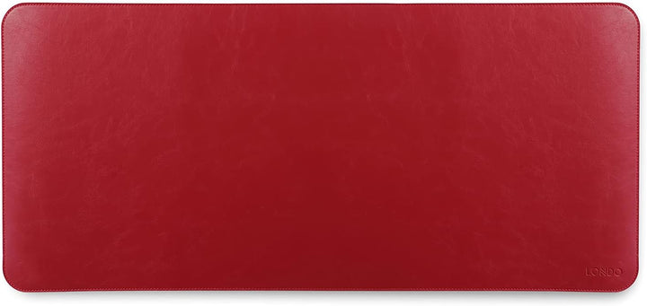 Londo Leder Verlängerter Mouspad, Multifunktionale Schreibtischunterlage - Rutschfesten Unterseite,