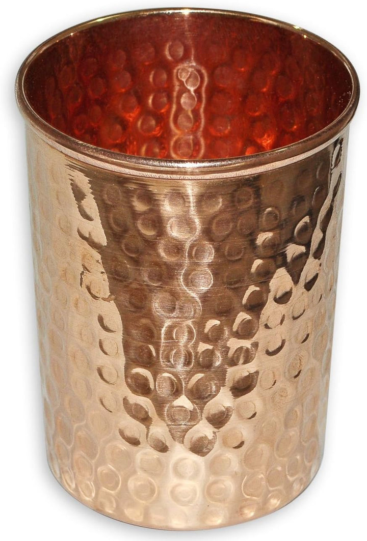 Indisches Kupfer-Krug mit 2 Gläser-Set für Ayurvedische Healing ...