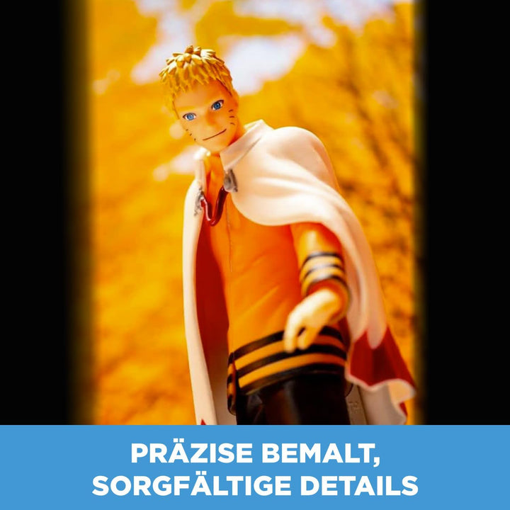 BANPRESTO Figur Statue Uzumaki Naruto Hokage 20th Anniversary BAN19134 - Höhe 16cm - Mehrfarbig