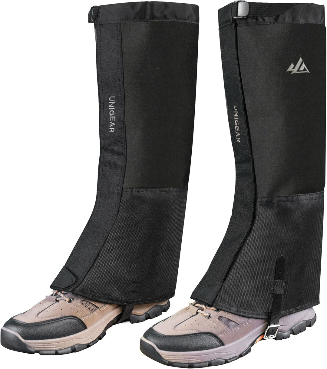 Unigear Outdoor Gamaschen, 1000D wasserdichte Gamaschen, Fabric Boot Gamaschen zum Wandern, Trekking