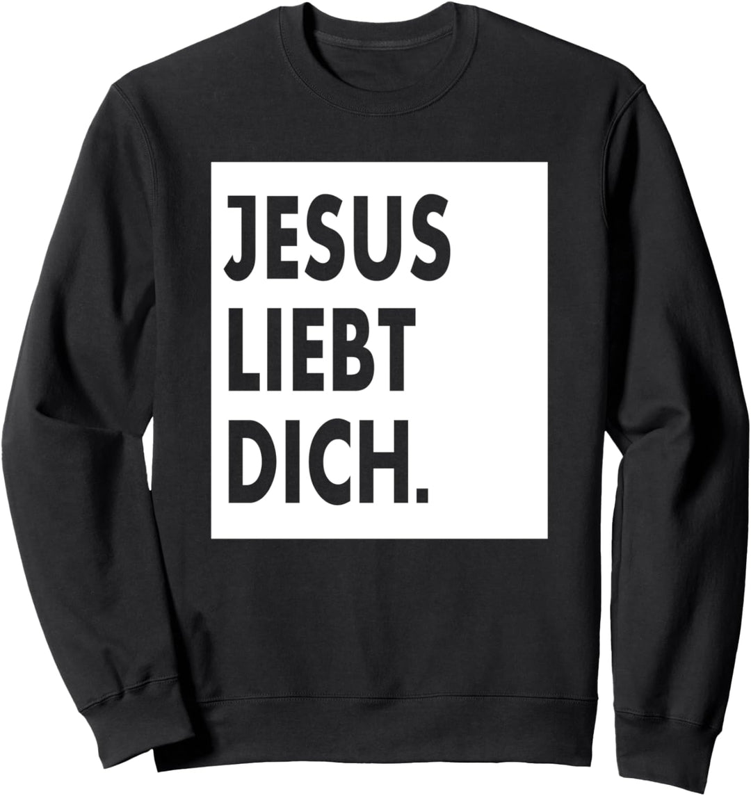 Christliches Design , Jesus liebt dich ,Team Jesus Sweatshirt