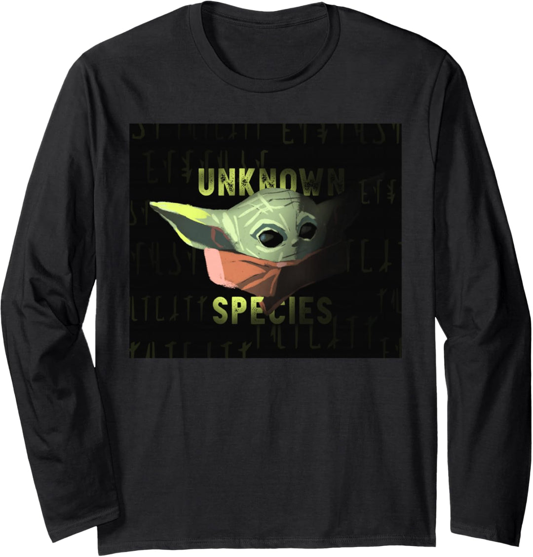 Star Wars The Mandalorian The Child Unknown Species Langarmshirt