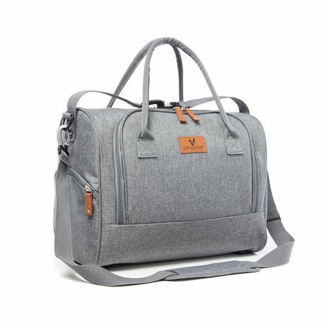 Cangaroo Wickeltasche Jossie Wickelunterlage, Reissverschluss, Gurt verstellbar, Farbe:grau, grau