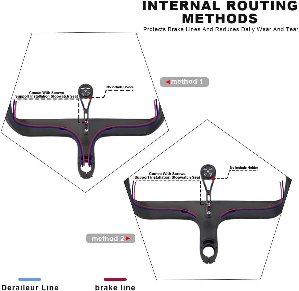 RXL SL 28.6mm integrierte carbon lenker rennrad lenker carbon drop bar 1-1/8"carbon internes routing