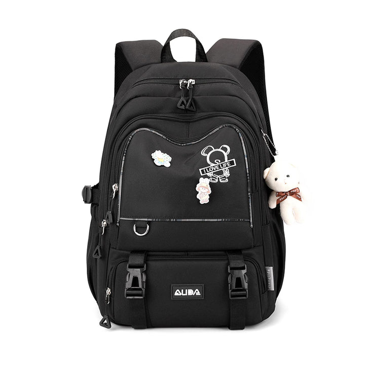FANDARE Schulrucksack Schulrucksack Kinderrucksack Schultasche Jungen Mädchen Rucksack Schulranzen f