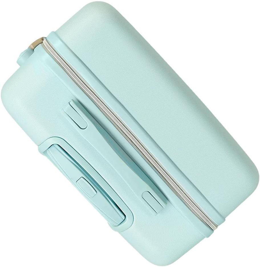 Disney Minnie Teen Koffer-Set, blau, 55/65 cm, starr, ABS-Kombinationsverschluss, seitlich, 91 l, 6