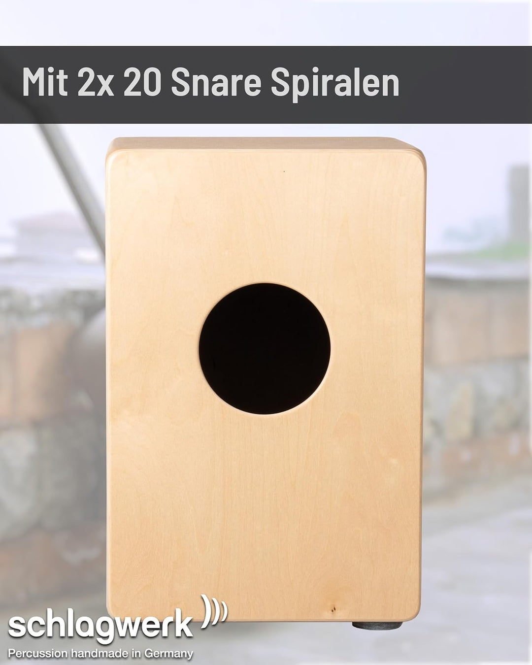 Schlagwerk - CP83 - Cajon Rudiments Fingerprint - Medium