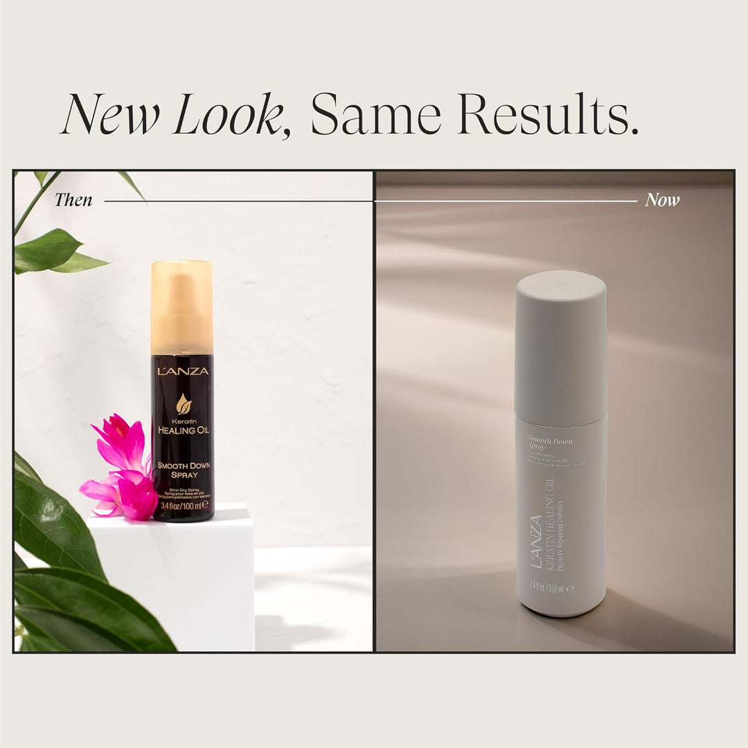 L'ANZA Keratin Healing Oil Smooth Down Blow Dry Hairs pray, Effortlessly Calms, Detangles, and Reduc