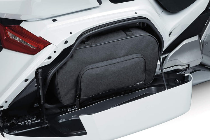 Kuryakyn Motorrad-Reisegepäck 5268: Abnehmbare Satteltaschen mit Tragegriffen, schwarz, 1 Paar