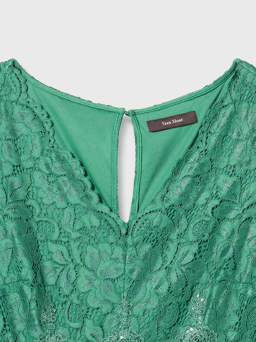 Vera Mont Damen Kleid, Silky Green