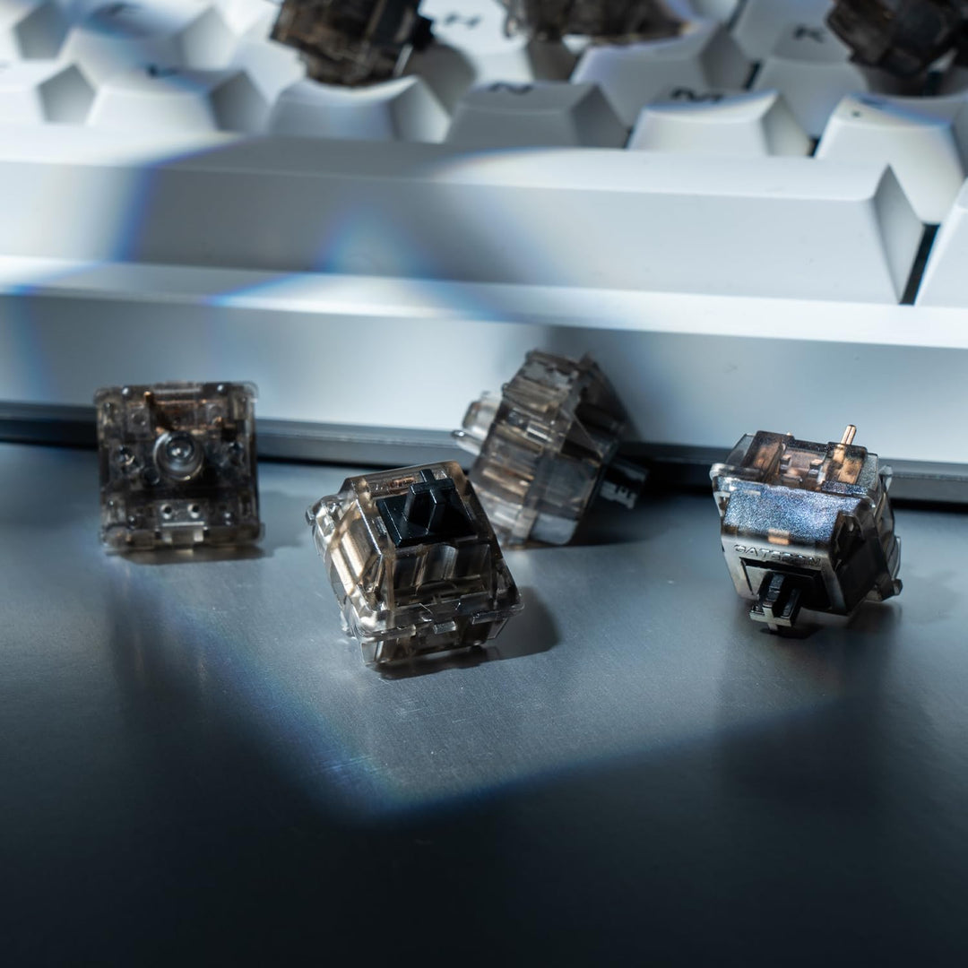 Gateron Silent Black Ink v2 Switches 5pin RGB Linear Switch for DIY Mechanical Keyboards ((72 Stück,