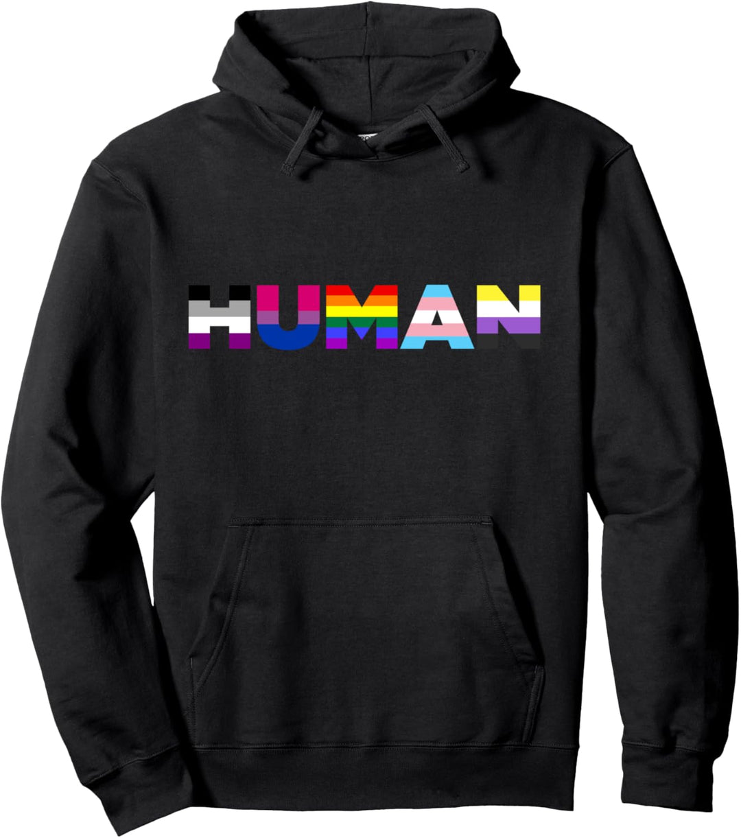 HUMAN Pullover Hoodie