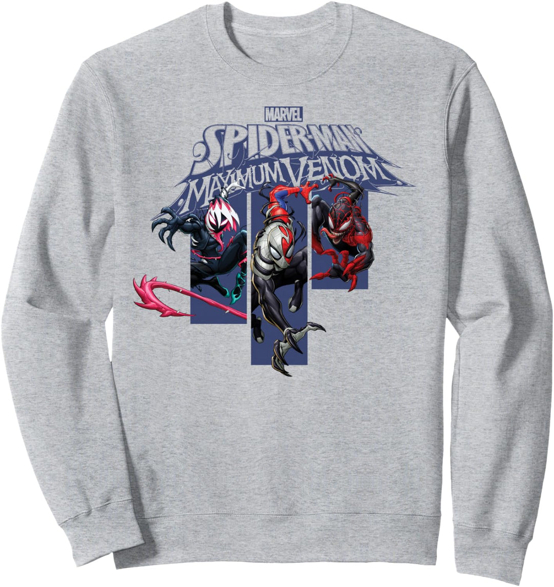 Marvel Spider-Man Maximum Venom Panels Sweatshirt